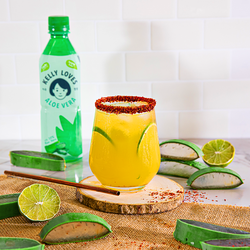 Kelly Loves Aloe Vera mocktail