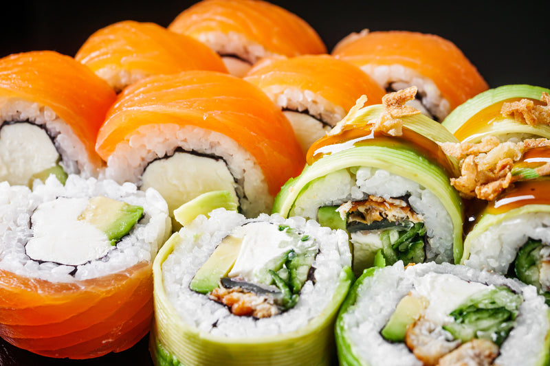 cream cheese in sushi