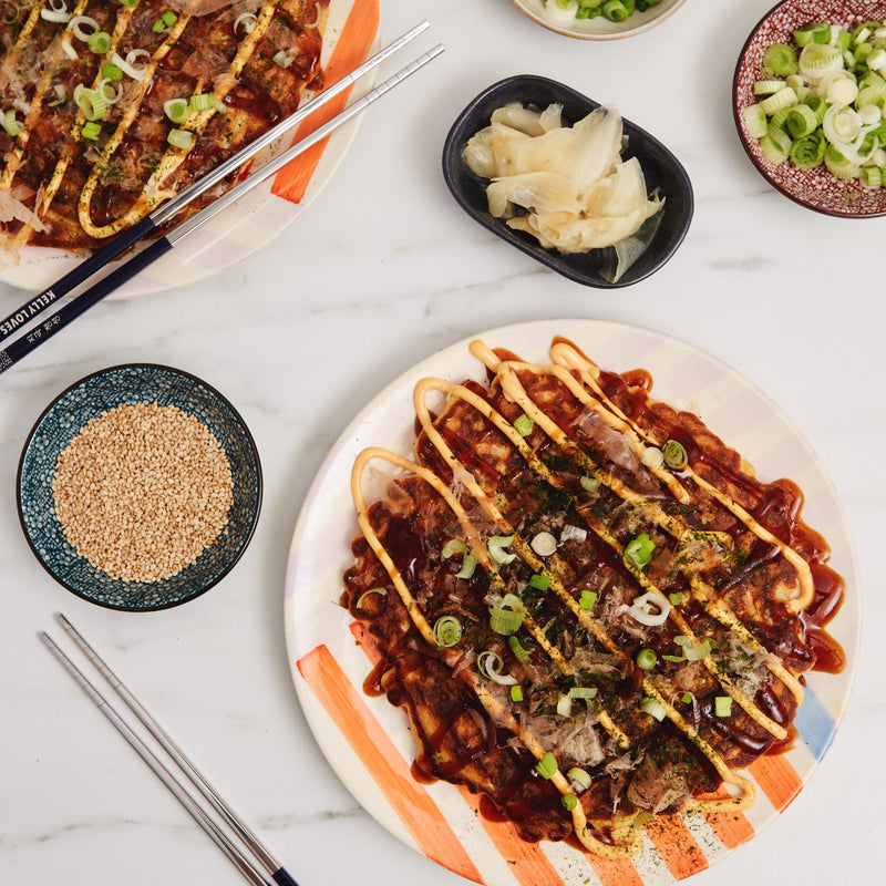 Kelly Loves Spicy Mayo with Korean Pancake