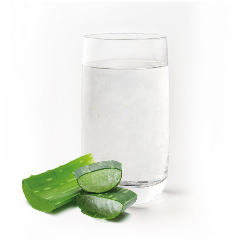 Kelly Loves Aloe Vera Juice Drink in Glass, Healthy Korean beverages, sugar-free Aloe Vera Drink lifestyle image