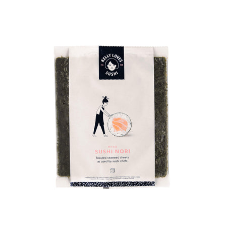 Kellyloves Sushi - Traditional toasted seaweed sheets or Sushi Nori