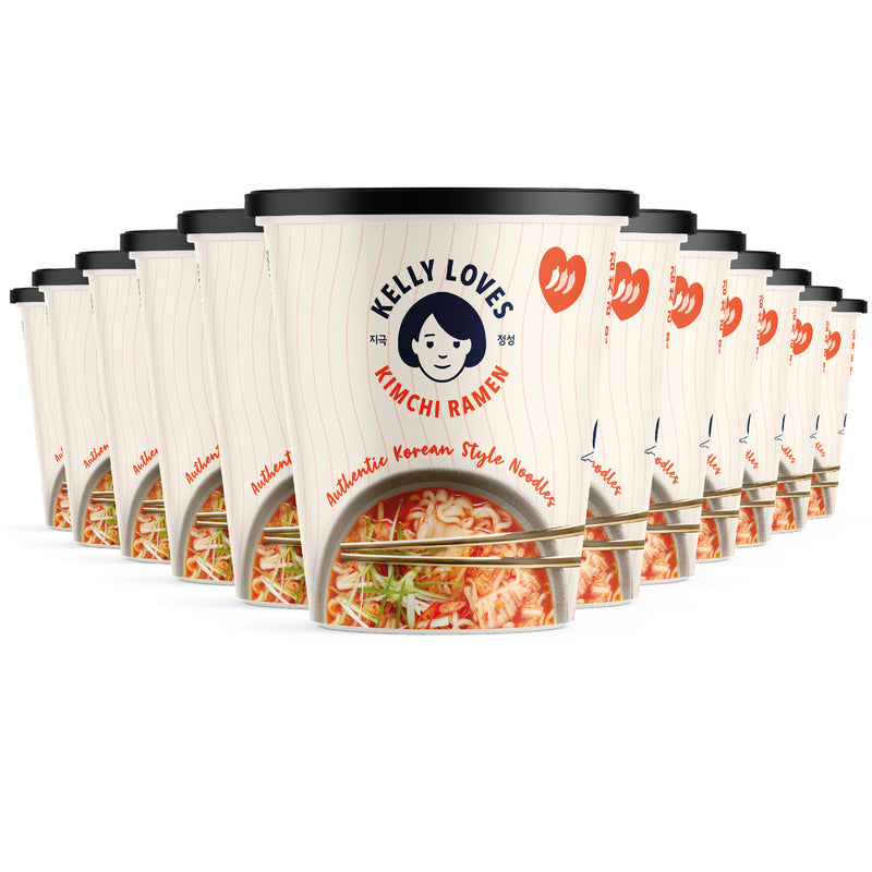 Kelly Loves Kimchi Ramen Noodles Mulitple