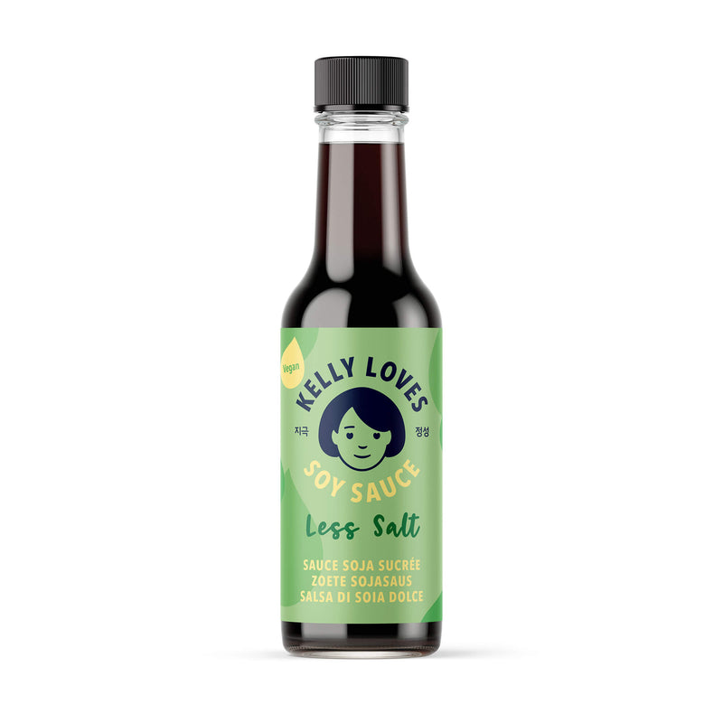 Kellyloves - Naturally brewed reduced salt soy sauce with 43% less salt