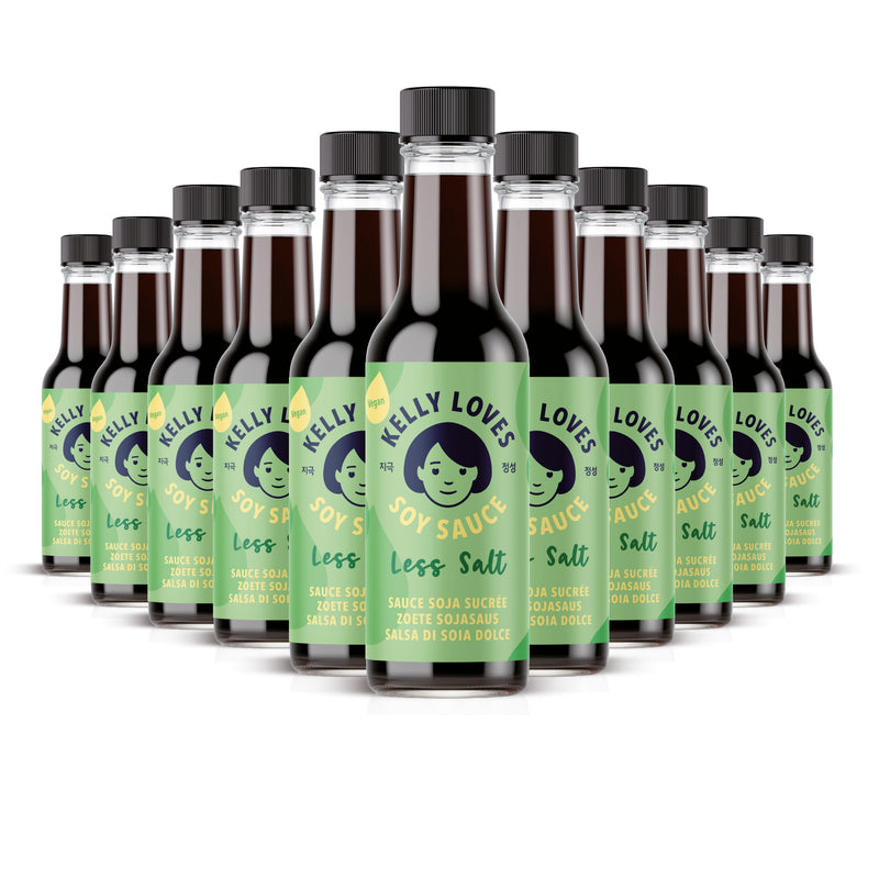 Kelly Loves Reduced Salt Soy Sauce Multiple