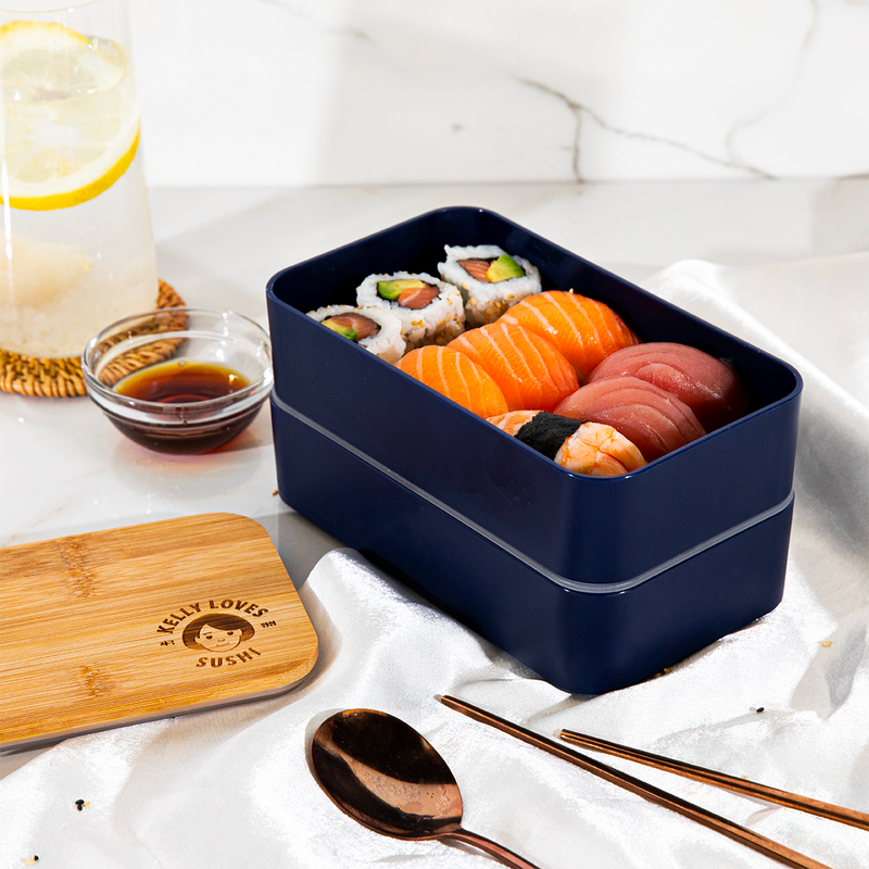 Kelly Loves Sushi Bento Lunch Box with Sushi