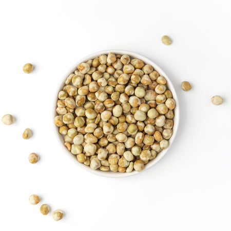 Kelly Loves Wasabi Peas in a bowl