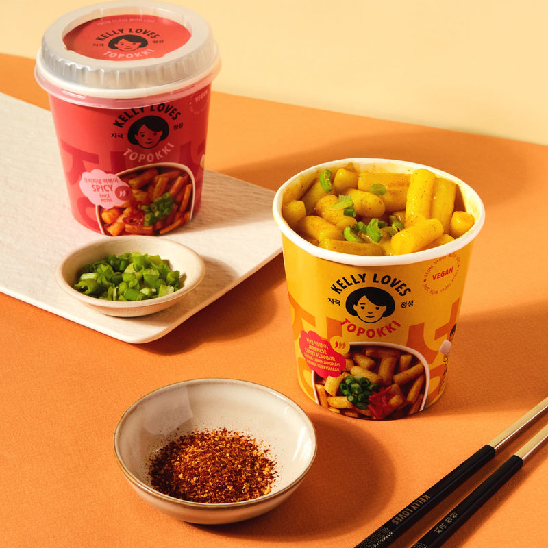 Kelly Loves Topokki - Curry with Spicy version too