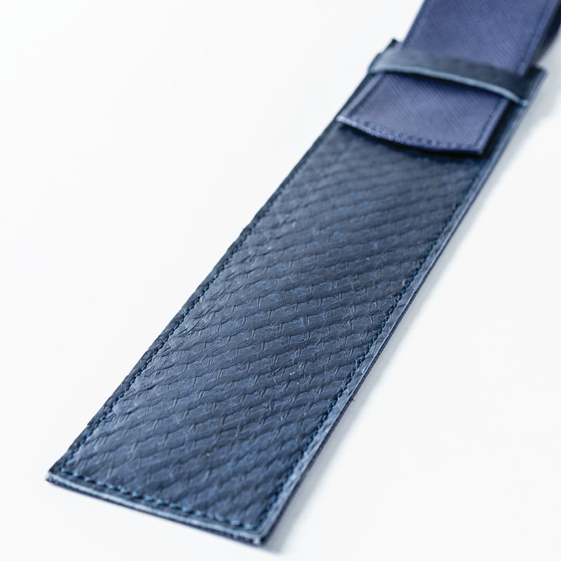 Marine Leather Sleeve & Chopsticks